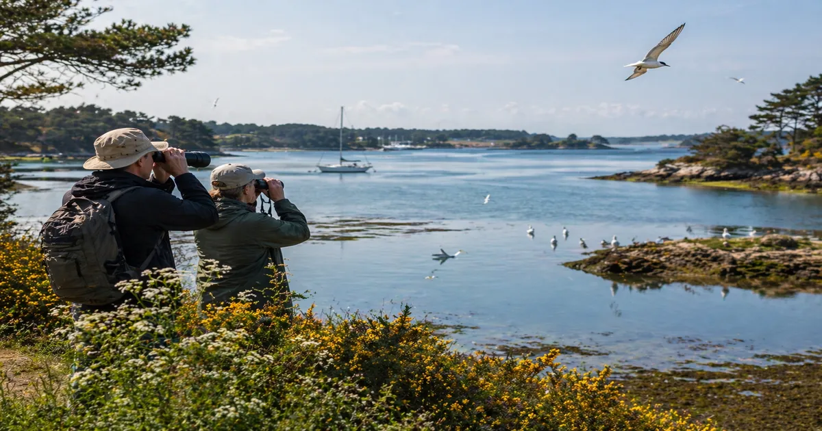 Observer les oiseaux du Golfe du Morbihan au printemps