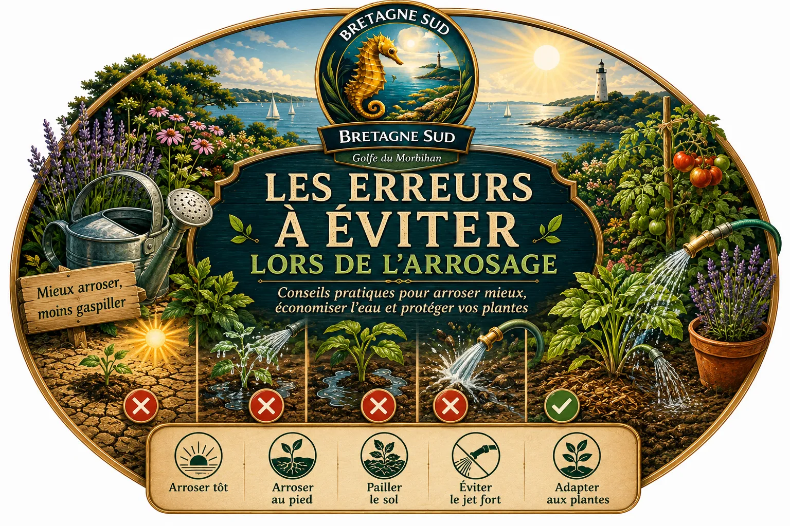 Les erreurs à éviter lors de l’arrosage du jardin