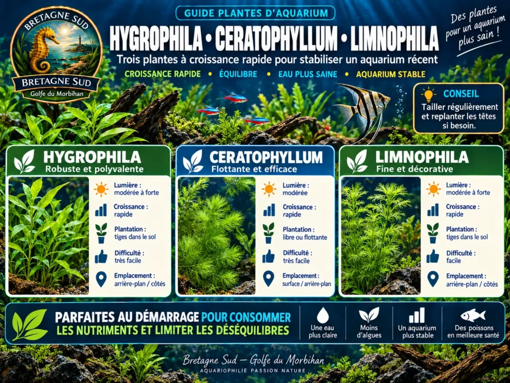 Guide des plantes d’aquarium à croissance rapide